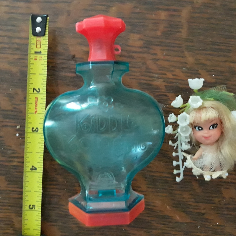 Vintage little kiddle kologne doll. Lilly of the valley. Collectible.